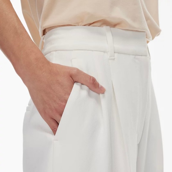 Aritzia wilfred effortless pant size 6 in light birch - Picture 2 of 7